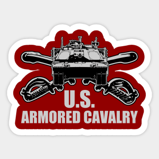 U.S. Armored Cavalry Sticker